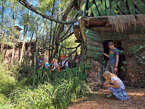Verschollen im Dschungel ... hier gibt es einiges zu entdecken