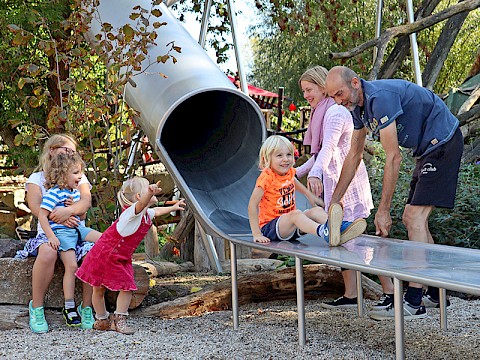 Zwei Megarutschen bringen Euch auf Schwung
