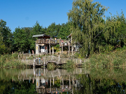 Die Seele baumeln lassen an den Forschertürmen an den Seeterrassen